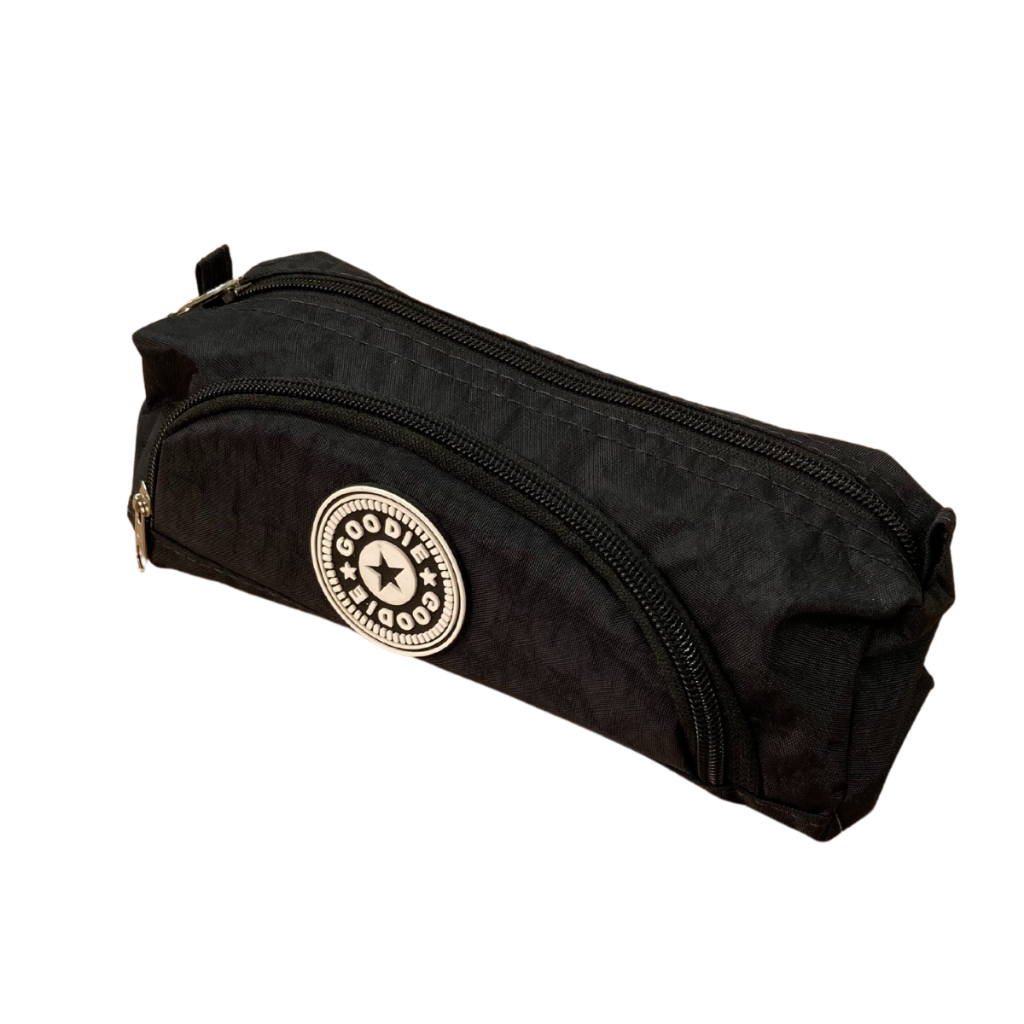 Estojo Escolar Duplex Amassado Com Bolso Goodie em Oferta na Shopee