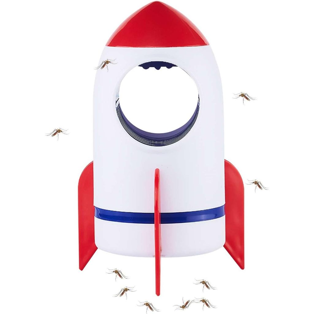 Lâmpada Mata Mosquito Armadilha Recarregável Usb Silencioso Ruído Baixo