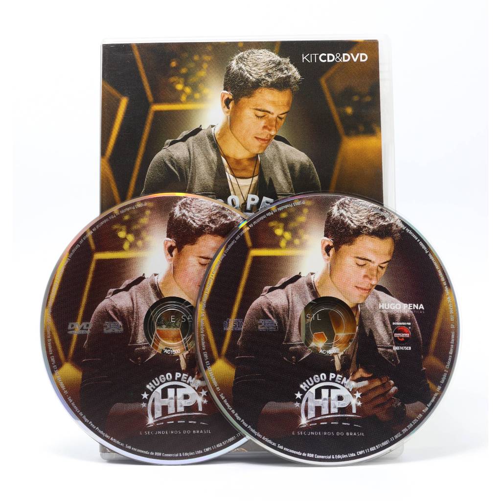 CD E DVD Hugo Pena E Segundeiros Do Brasil / 1 CD 1 DVD