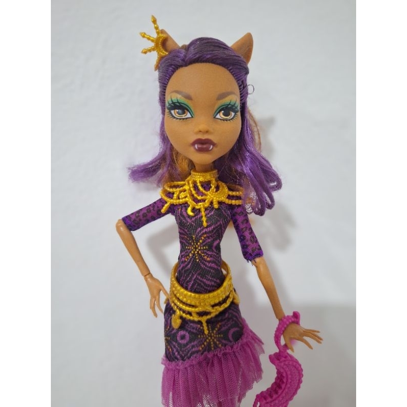 Boneca Clawdeen Wolf Monster High - Luzes Frights Camera Action | Usada