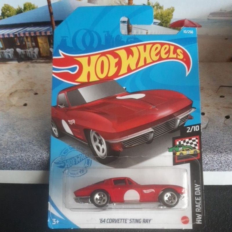 Hot Wheels 64 Corvette Sting ray 2021 Hw Race Day