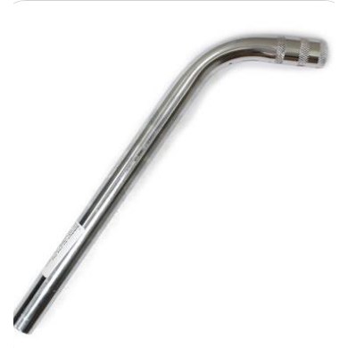 Canote De Selim Curvo Aço Sem Carrinho 22.2mm X 320mm.