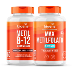 BIGENS KIT 2X MAX METIL FOLATO + METIL B12 60 CAPS BIOGENS