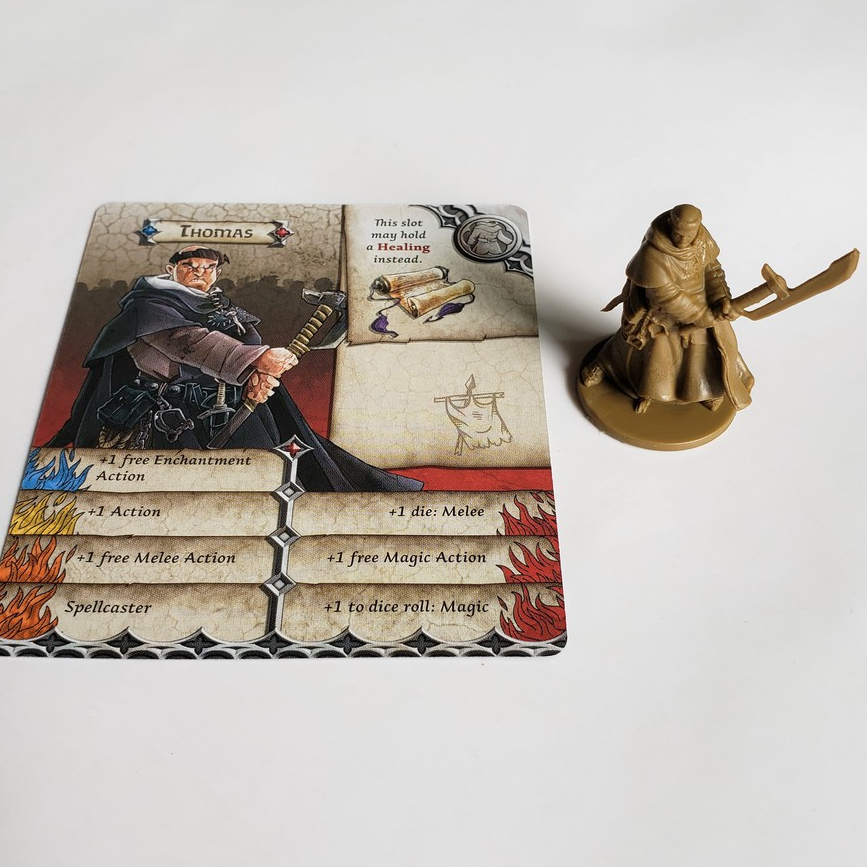 Thomas - Survivor | Sobrevivente - Zombicide Black Plague / Green Horde Ks