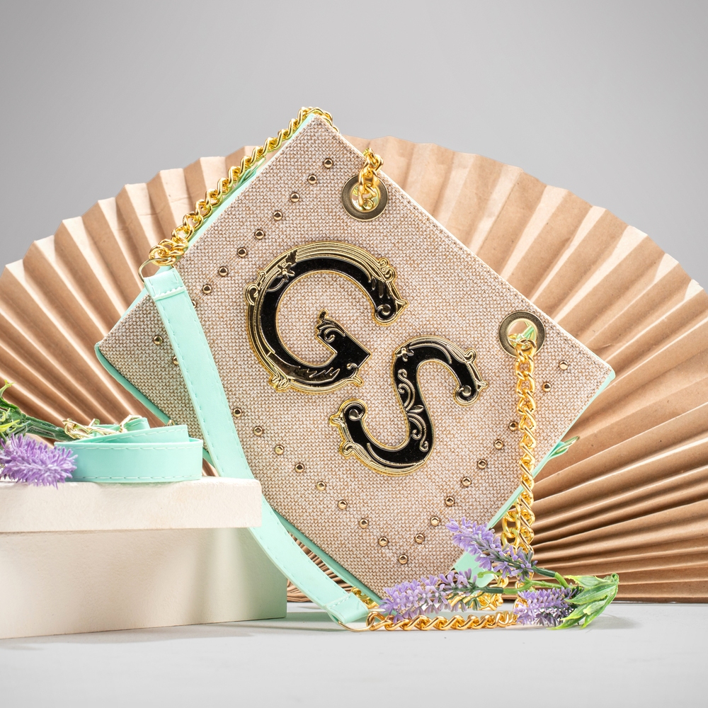 Bolsa Feminina Ckloe Tecido Alça Corrente, Alça Transversal, Bolsa De Festa Elegante, Chique, Ziper