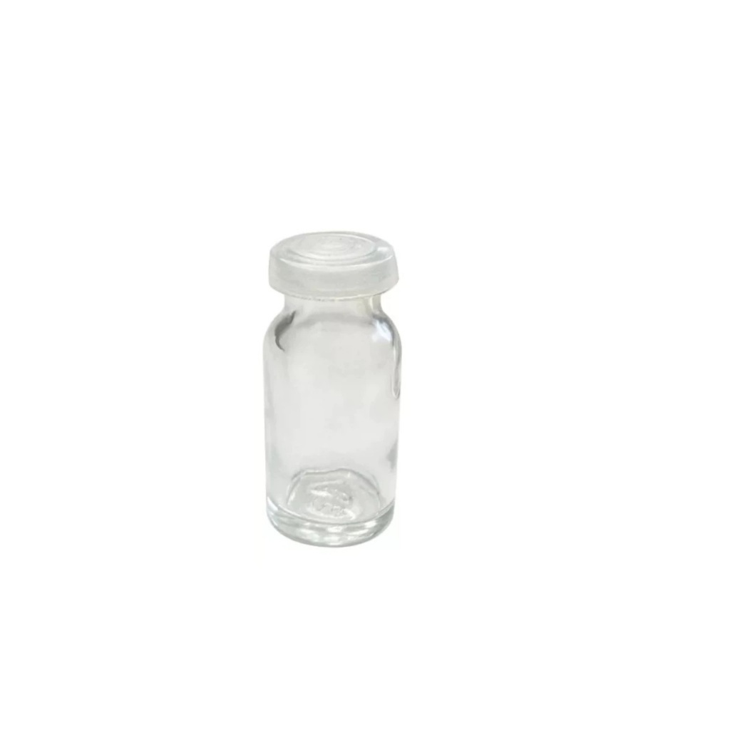 Frasco de Vidro injetavel penicilina 13 ml tampa plastica incolor pct 20 un ARTESANATO FESTA LEMBRANCINHA FARMACEUTICA