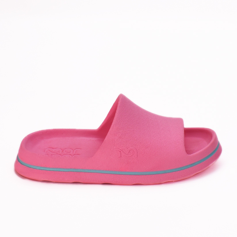 Chinelo Slide Infantil Nuvem Menina Candy Rosa Feminino Flexível Confortável Leve Mar e Cor - Baby & Kids Fashion