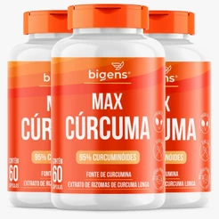 BIGENS KIT 3X MAX CURCUMA 95% CURCUMINOIDES 60 CAPS BIOGENS