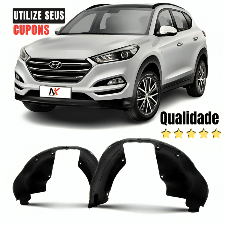 Par/Un Parabarro Dianteiro Tucson 2017 2018 2019 2020 2021 2022 em Oferta na Shopee