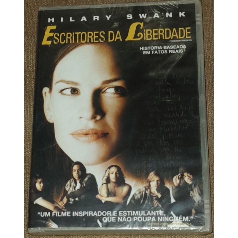 dvd escritores da liberdade Hilary Swank lacrado 1156