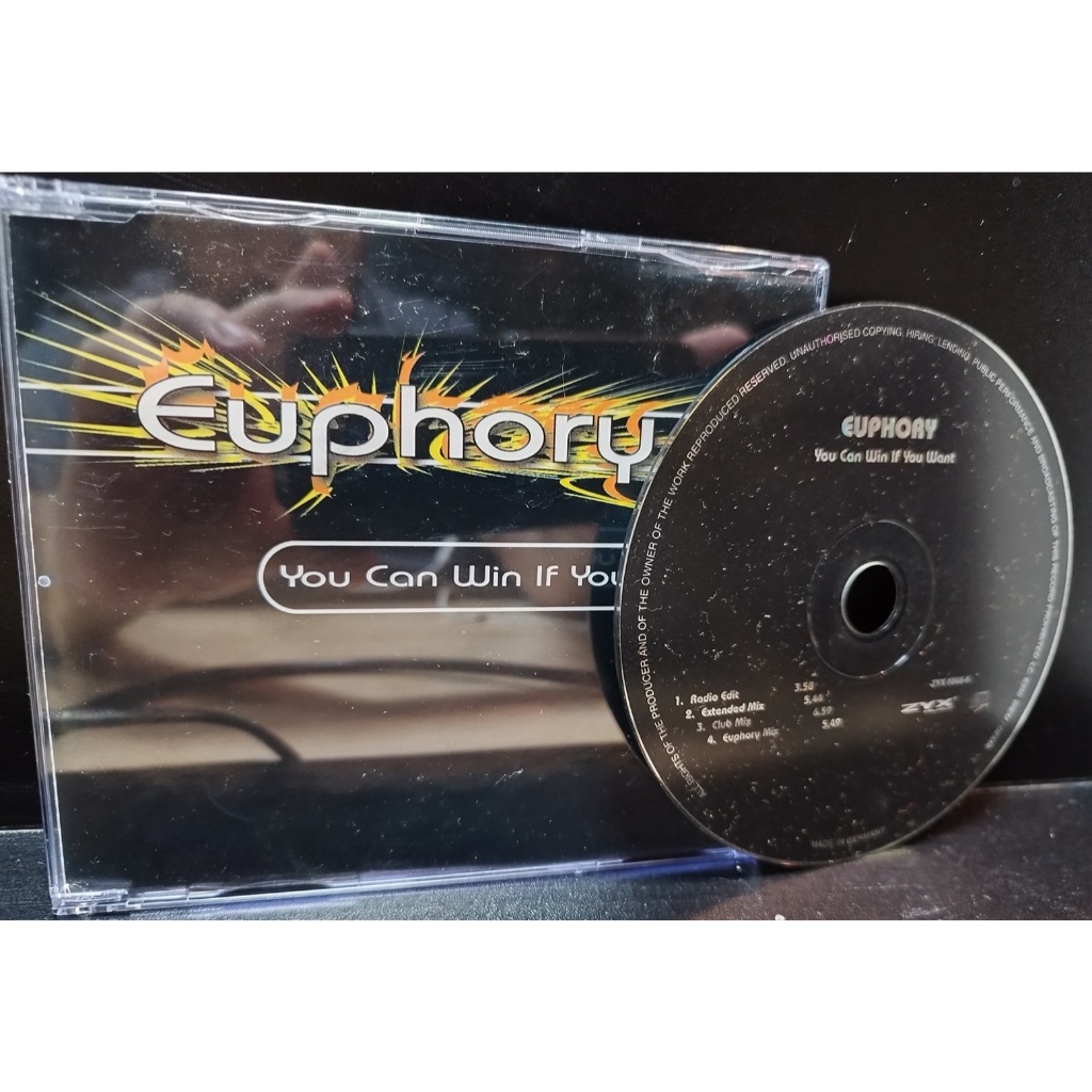 Maxi Cd Euphory You Can Win If You Want ( Modern Talking ) (Usado)