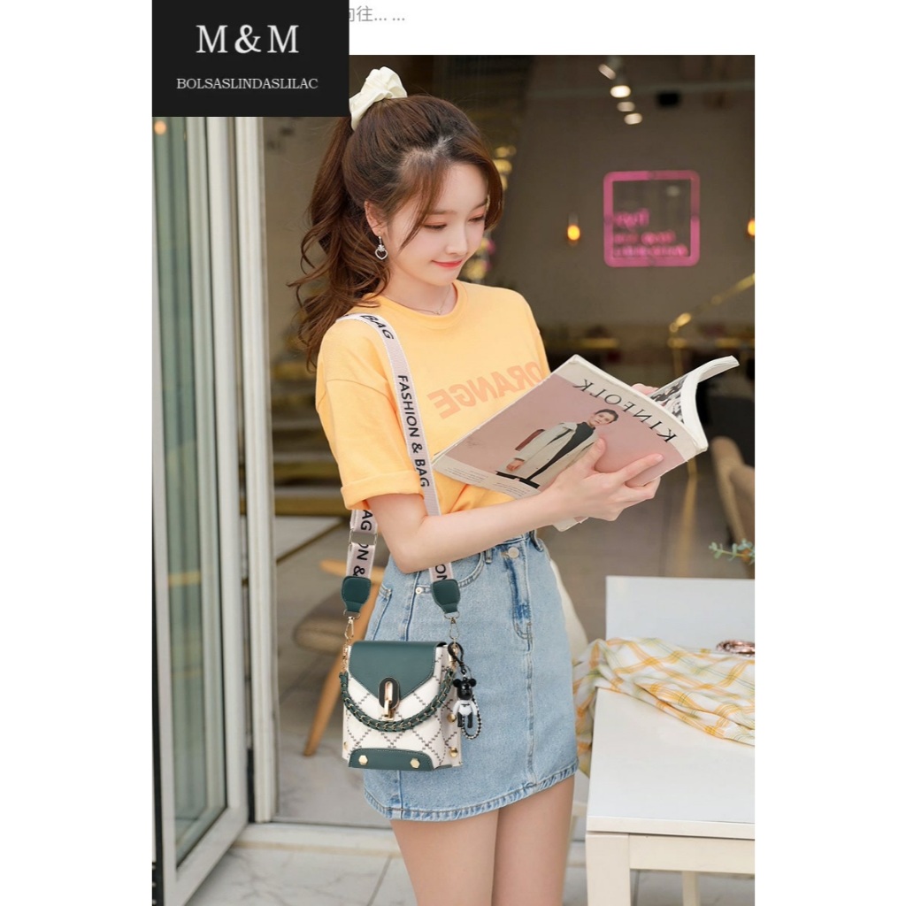 Bolsa Feminina Porta Celular Transversal Feminina Passeio Com Chaveiro em Oferta na Shopee