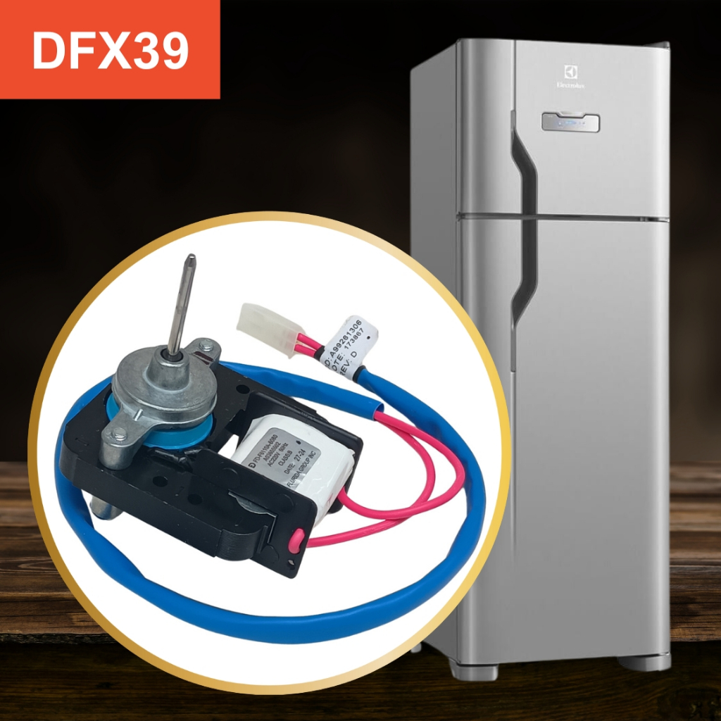 Motor Ventilador Original 220v A99261309 Geladeira Electrolux Dfx39 Motoventilador