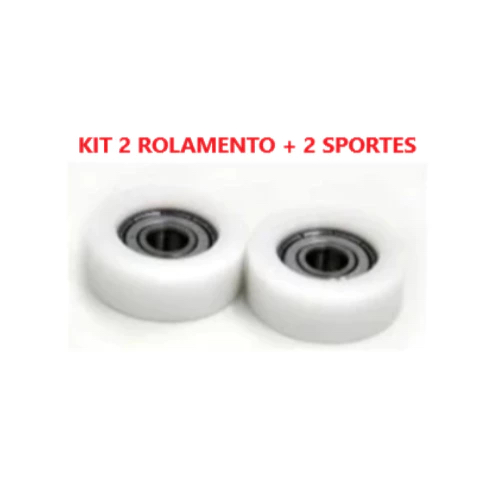 2 SUPORTE + 2 ROLAMENTOS 608 P VENTILADORES ARNO| MONDIAL|BRITANIA|MALLORY| SUBISTITUIR BUCHAS 8mm