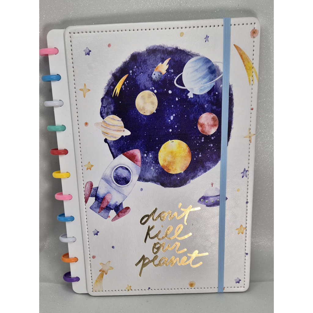 Caderno de disco luxo Astronauta - Grande