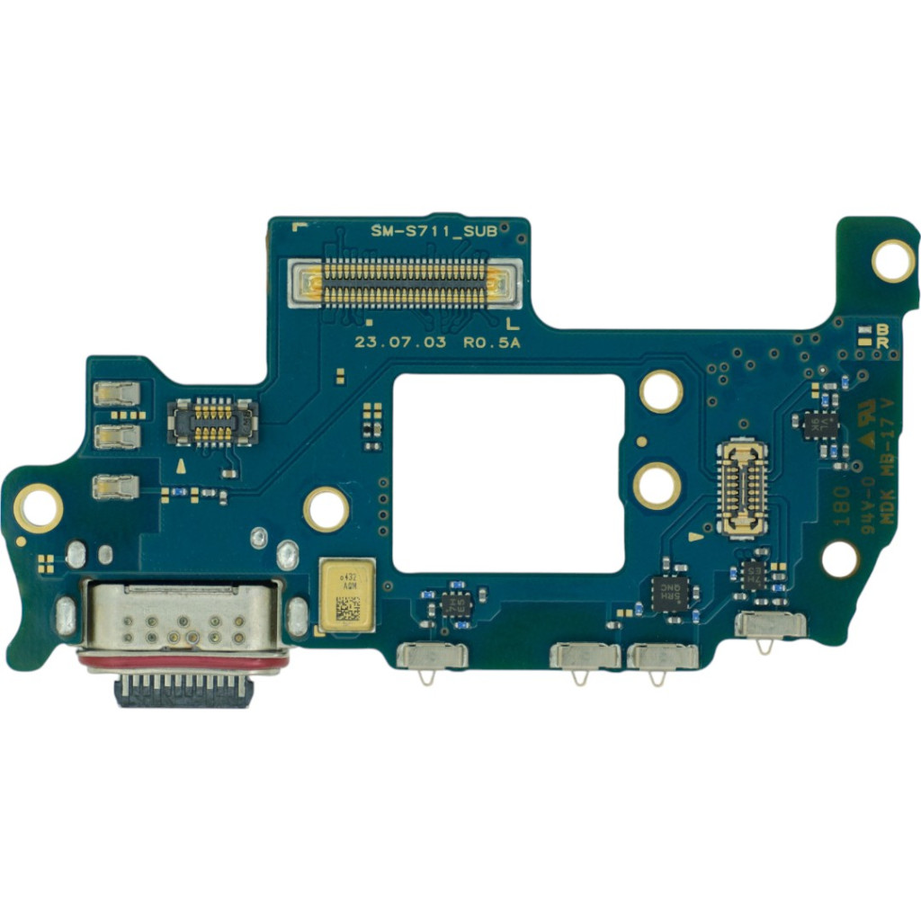 Placa Conector De Carga Galaxy S23 Fe (sm-s711b/ds) Original