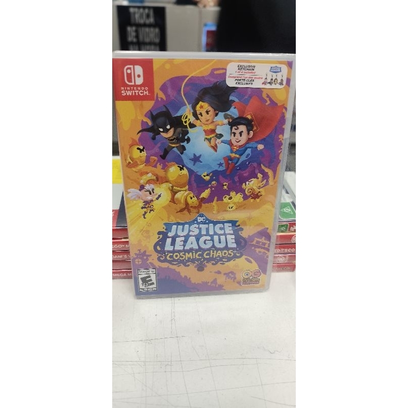 Jogo para Nintendo switch Dc Justice League Comics Caos Novo