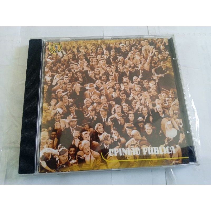 CD opinião pública aí vivo na grande garagem que grava ótimo estado mídia e capa
