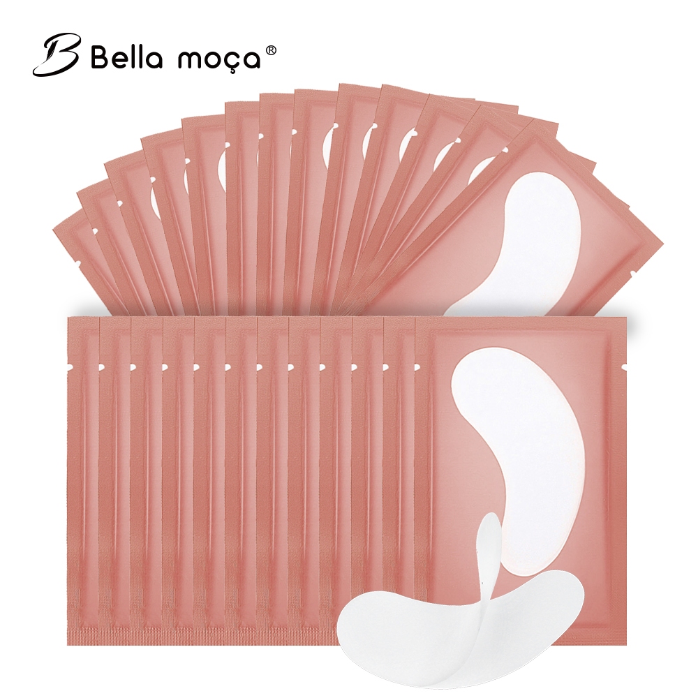 100 Unidades Pad Gel (50 Pares)Protetor de Pálpebras Alongamento Cílios Extensão Patch Pad Gel em Oferta na Shopee