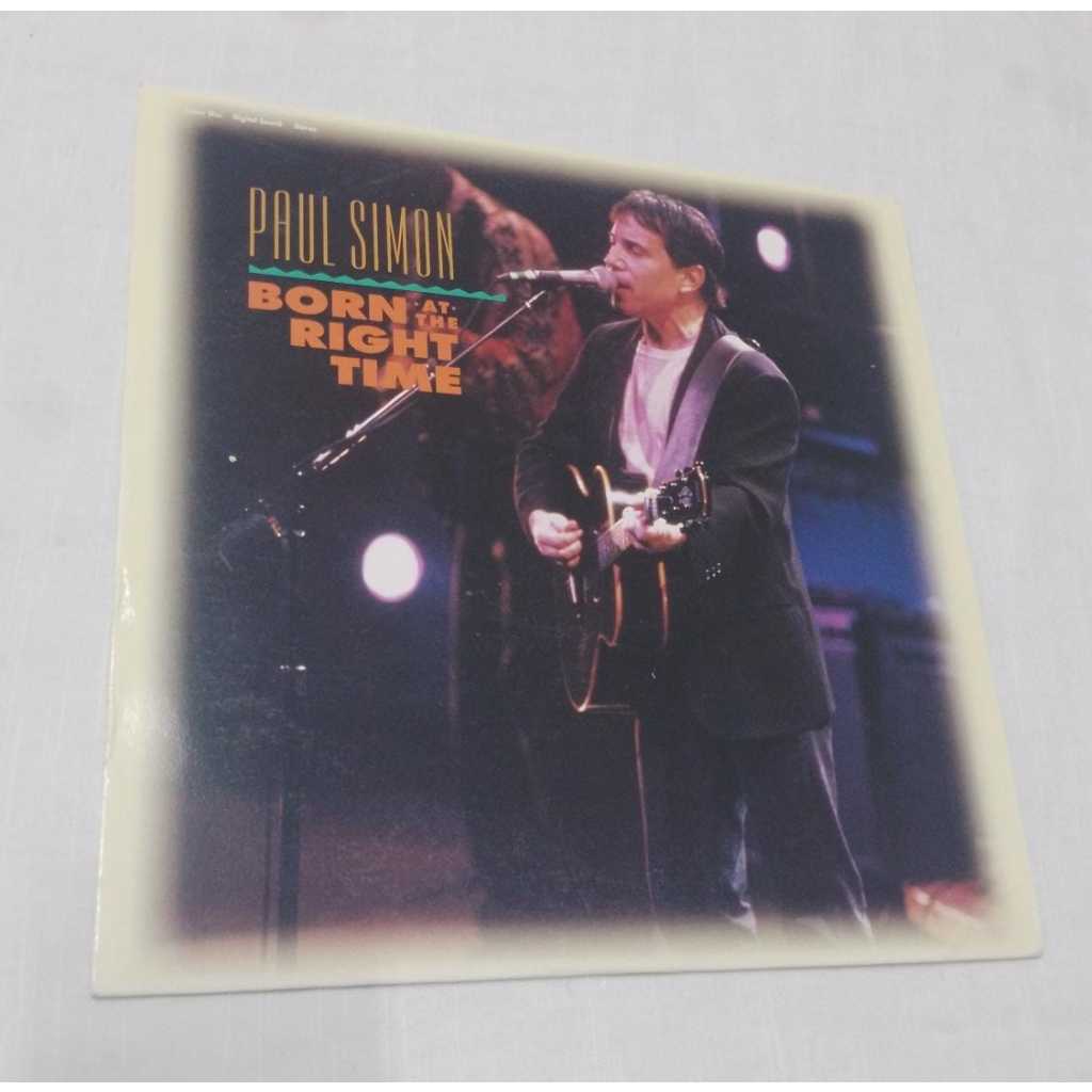 Ld Laser Disc Paul Simon 1992 Born At The Right Time ( 100 )