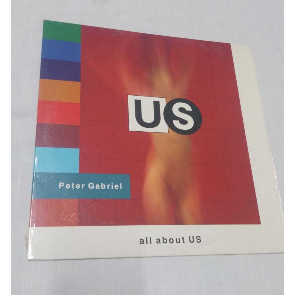 Ld - Peter Gabriel All About Us ( Lazer Disc ) - ( 105 )