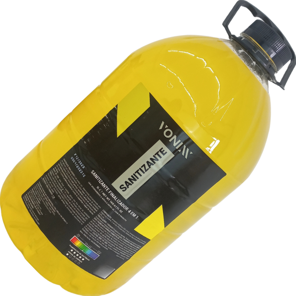 Sanitizante Finalizador Antibacteriano 4 em 1 5L Vonixx