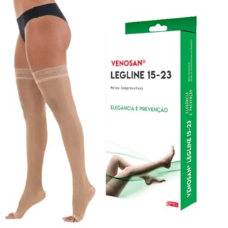 Meia De Compressão Legline 15-23 Olinda 7/8 Venosan Unissex em Oferta na Shopee