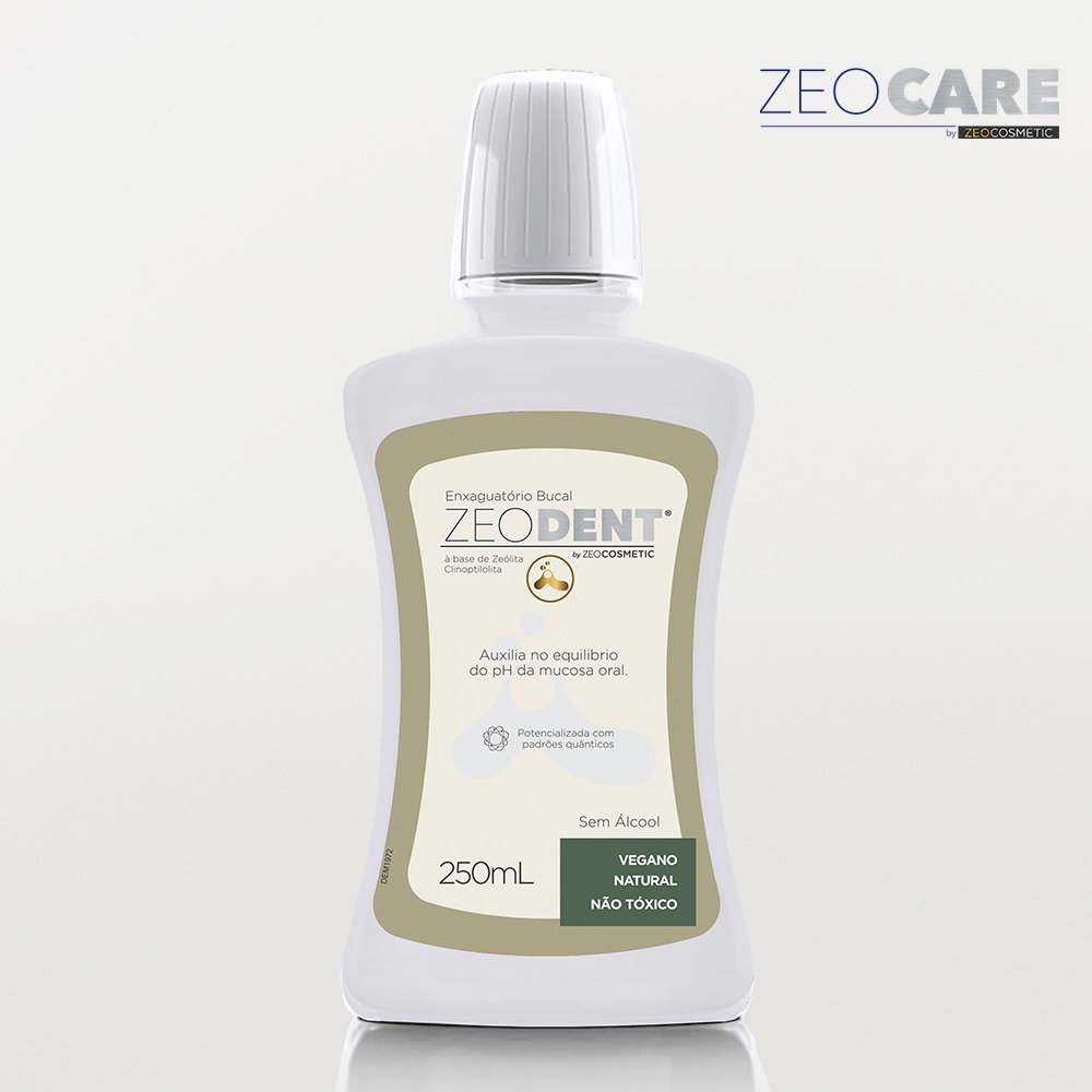 ZeoDent 250ml - Enxaguante Bucal a Base de Zeólita Clinoptilolita
