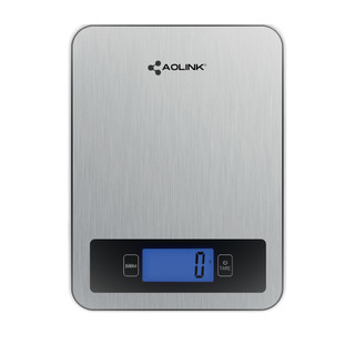 Balança Digital de Cozinha Aolink A50 5kg Alta Precisão Inox Função Tara Visor LCD