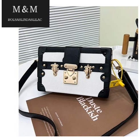 Bolsa de caixa de moda europeia e americana, bolsa retrô pequena de ombro, bolsa mensageiro em Oferta na Shopee