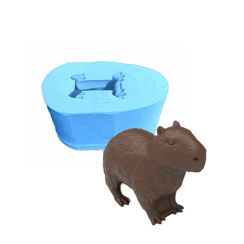Molde de silicone - Capivara em Oferta na Shopee