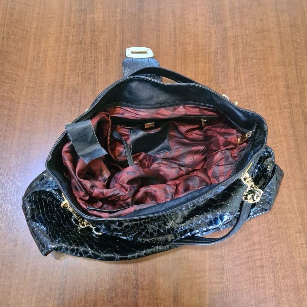 Bolsa Hobo Grande Luz da Lua Original Alta Qualidade Raridade Ótimo Tamanho ferragens douradas