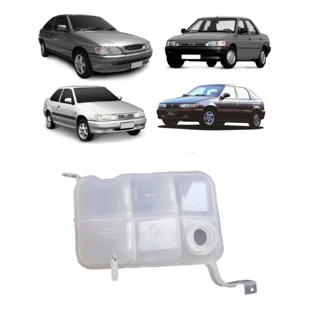 Reservatorio Agua Radiador Escort Zetec 2 Bicos 1997 A 2002