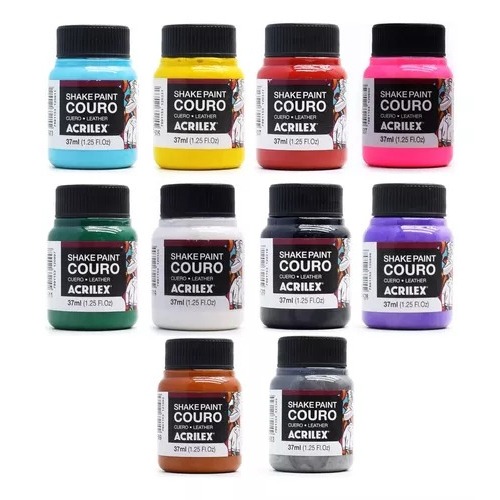 TINTA SHAKE PAINT COURO ACRILEX 37 ML TINTA SHAKE PAINT COURO ACRILEX 37 ML