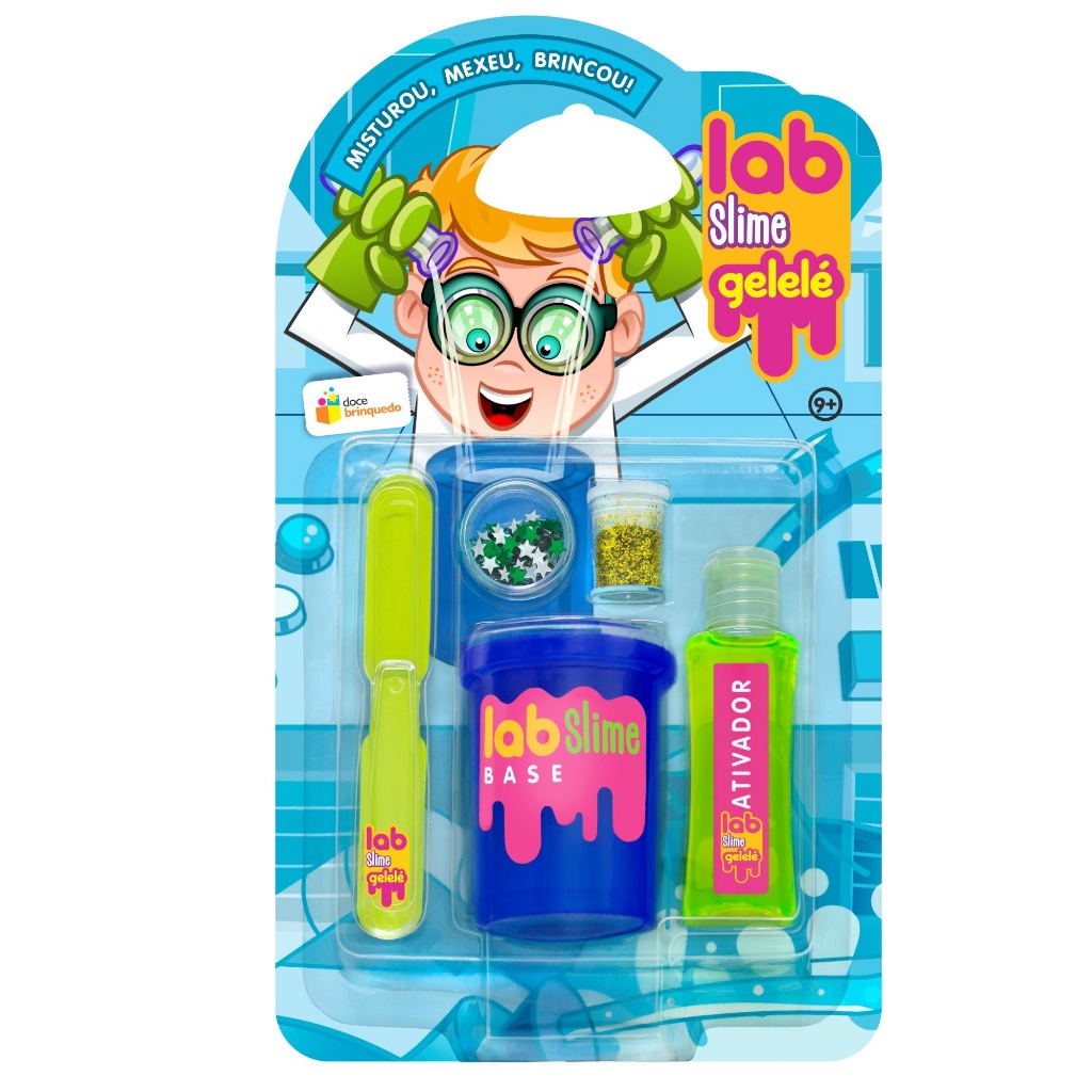 Laboratório de Slime Gelele, Crie sua Slime Doce Brinquedo