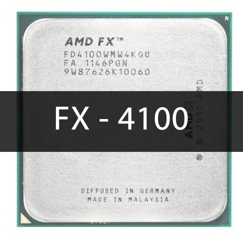 Processador AMD FX-4100 3.60/3.80Ghz 4/4 95W AM3+