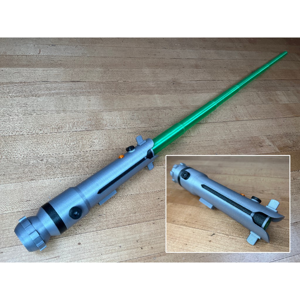 Sabre de Luz Retratil Impressão 3d