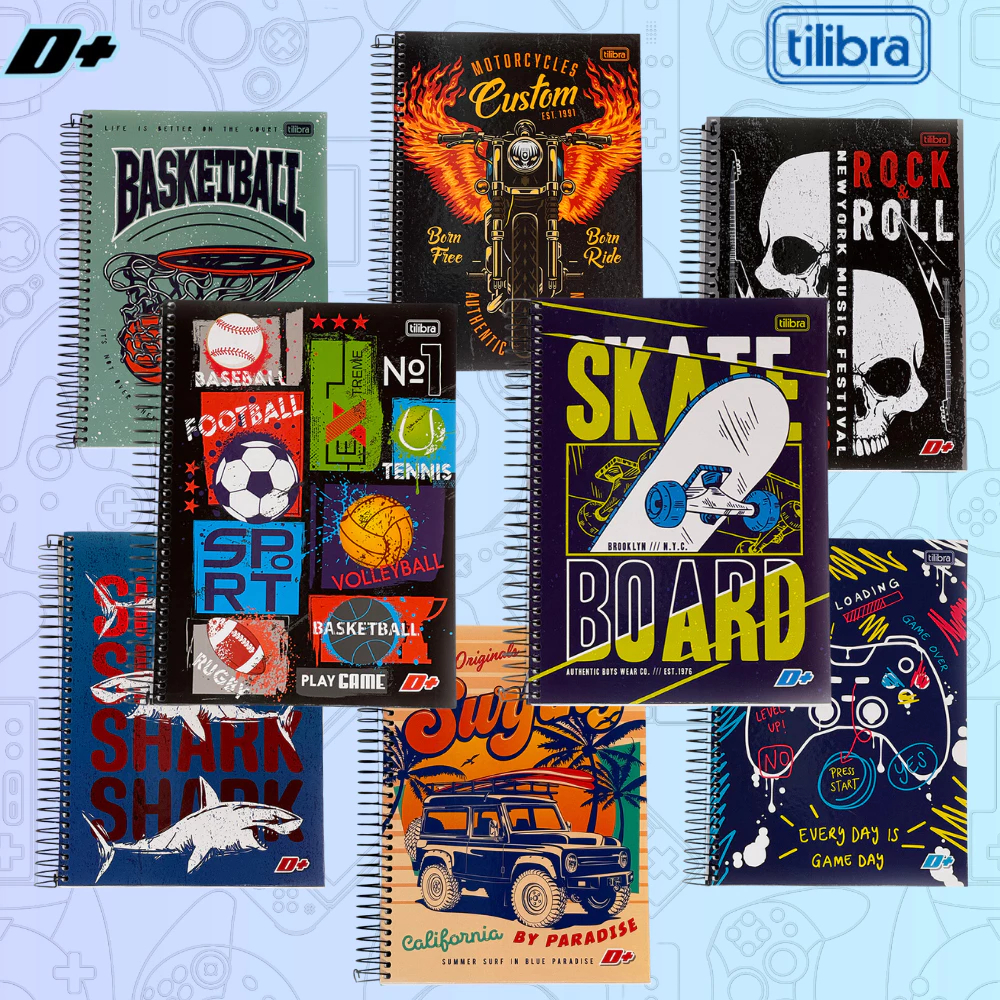 Cadernos Tilibra 2025 10 Matérias: Onde Comprar | BuscaProdutos