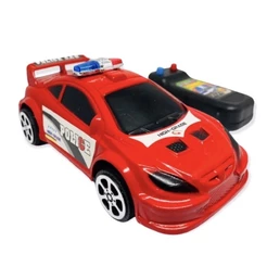Carrinho De Controle Remoto Carro Policia Sirene 1:24 Carro Brinquedo Infantil Criança