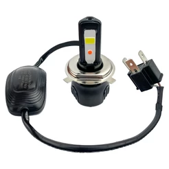 Lâmpada de Farol Super LED Moto encaixe H4/M5/S2 compatível CB 300 - XRE 300 - BIZ 125 - CBX 250 TWISTER - TITAN 125 - T
