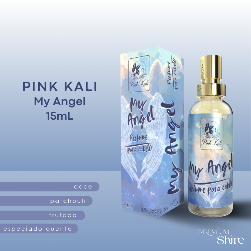 Perfume para Cabelos My Angel - Hidratante Angel Isabelle La Belle - Pink Kali 15ml