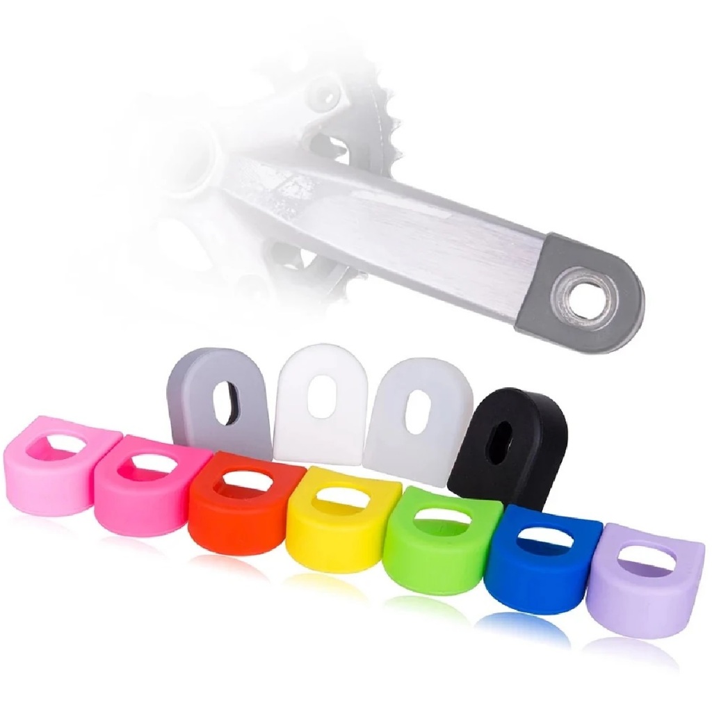 Protetor De Pedivela Borracha Bike Speed Mtb em Oferta na Shopee