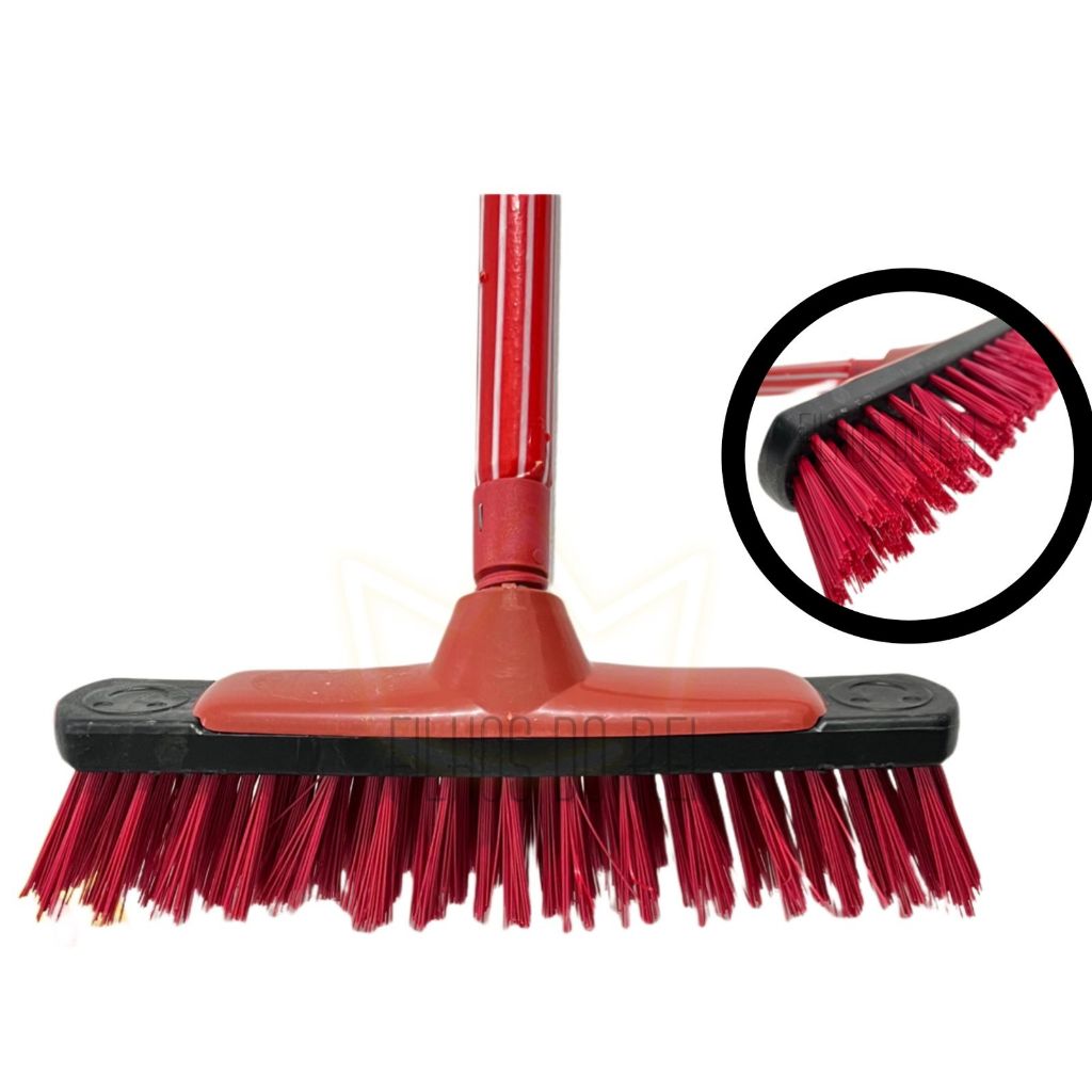 vassoura esfregão calcadas quintal cerdas dura