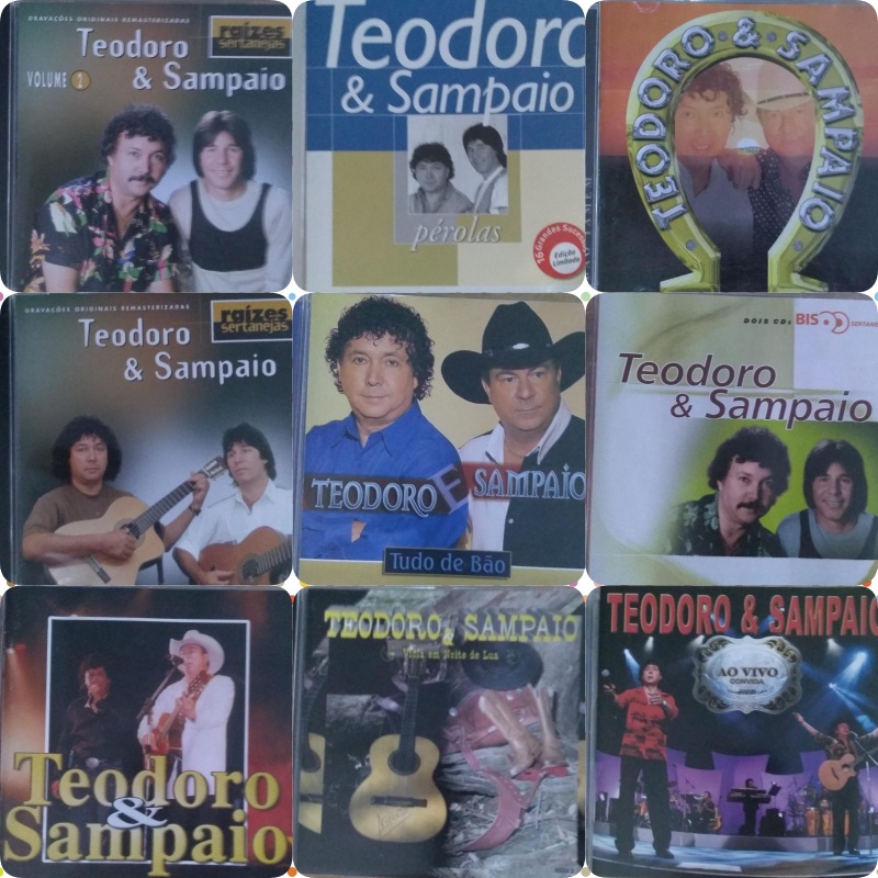CD: Teodoro & Sampaio - Discografia [Venda Por Unidade ou Lote]