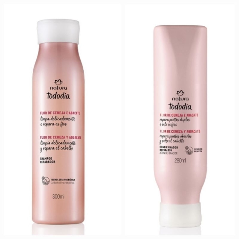 Kit Shampoo + Condicionador Reparador Tododia - Natura