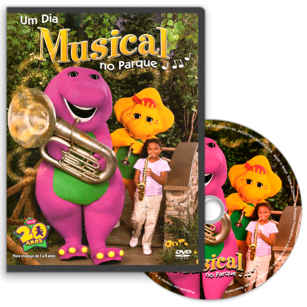 DVD - Barney Um Dia Musical no Parque (Dublado)
