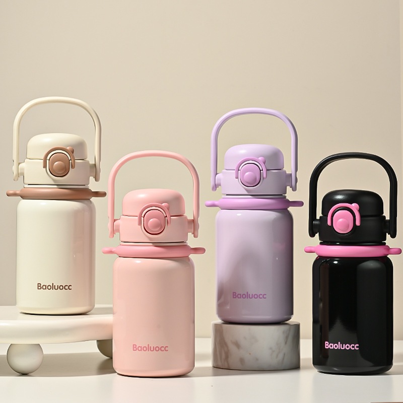 Moda Garrafa térmica feminino 2025  estudante  portátil em Oferta na Shopee