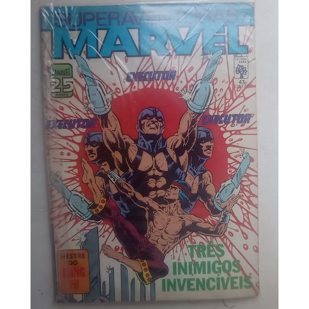 HQ Superaventuras Marvel Nº 47 - Mestre Do Kung Fu - Ed, Abril - 1986