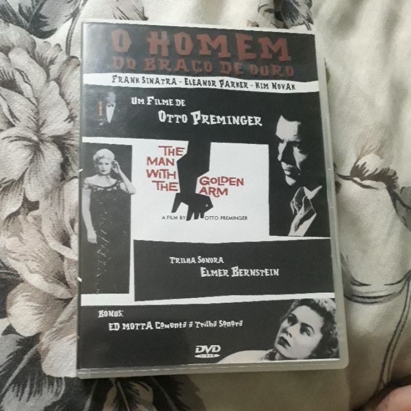 o homem do braço de ouro dvd Frank Sinatra otto preminger kim novak
