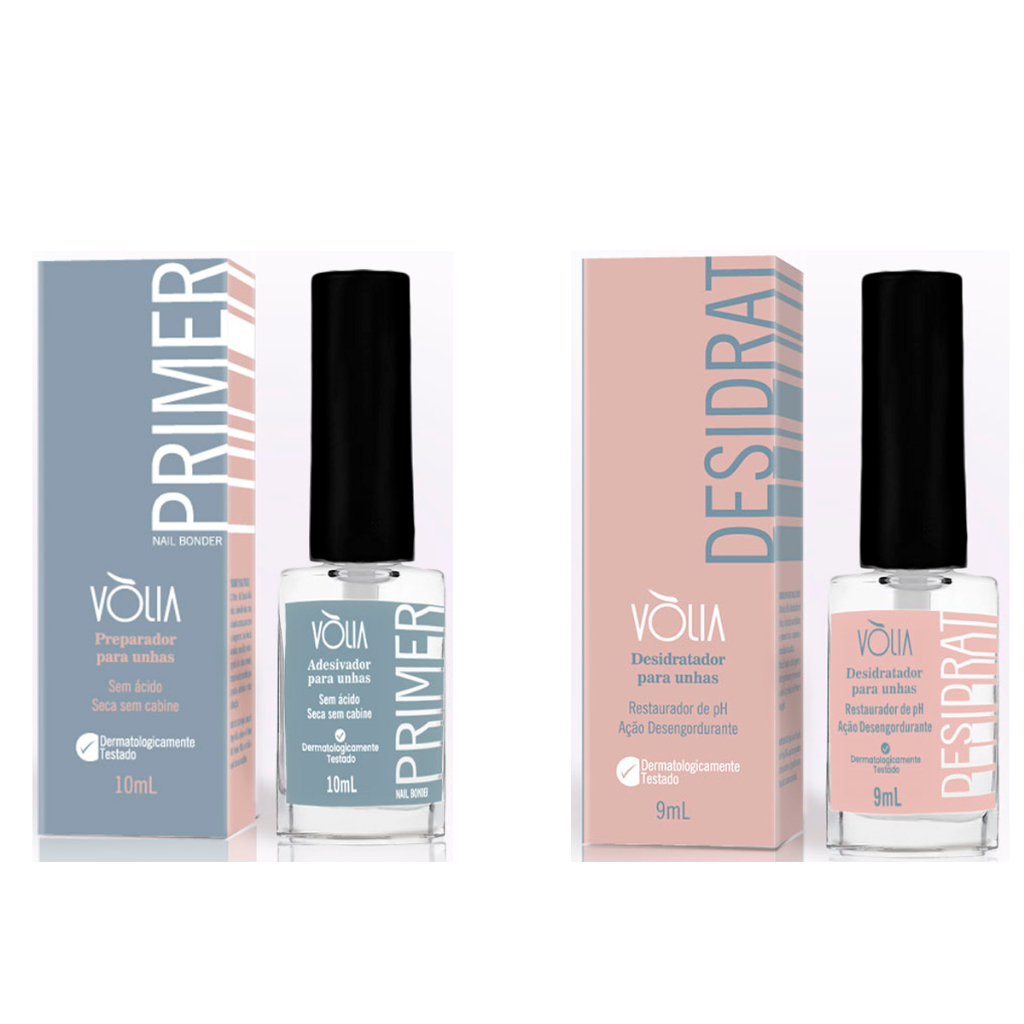 Kit Volia Preparador Desidrat Vòlia E Primer Vólia em Oferta na Shopee